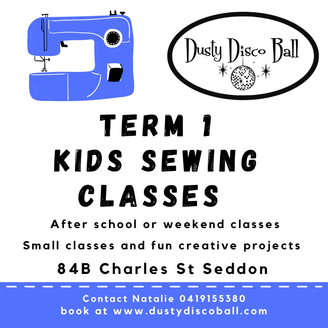 Term 1 2025 Kids Sewing