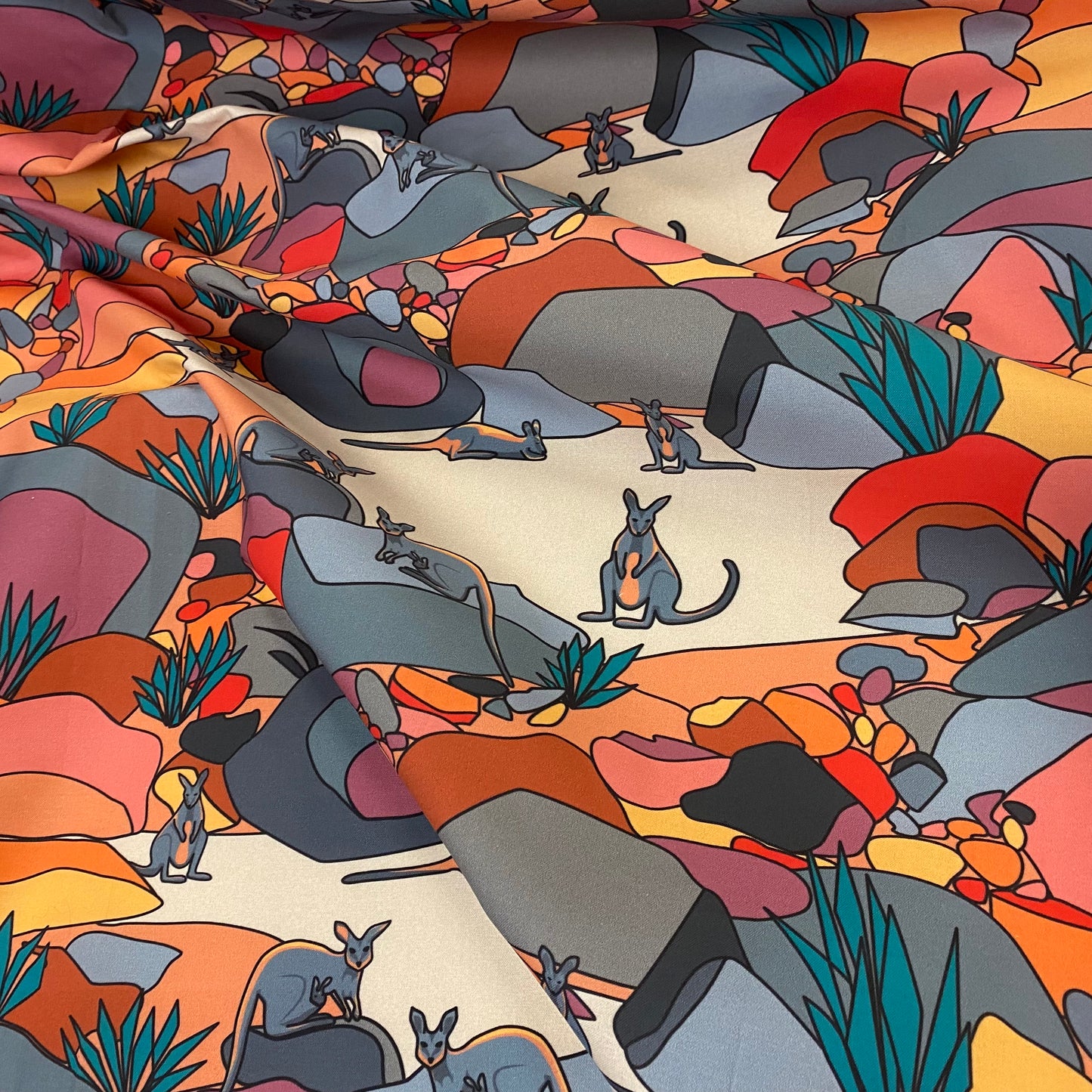 Where’s Wallaby? - ochre tones