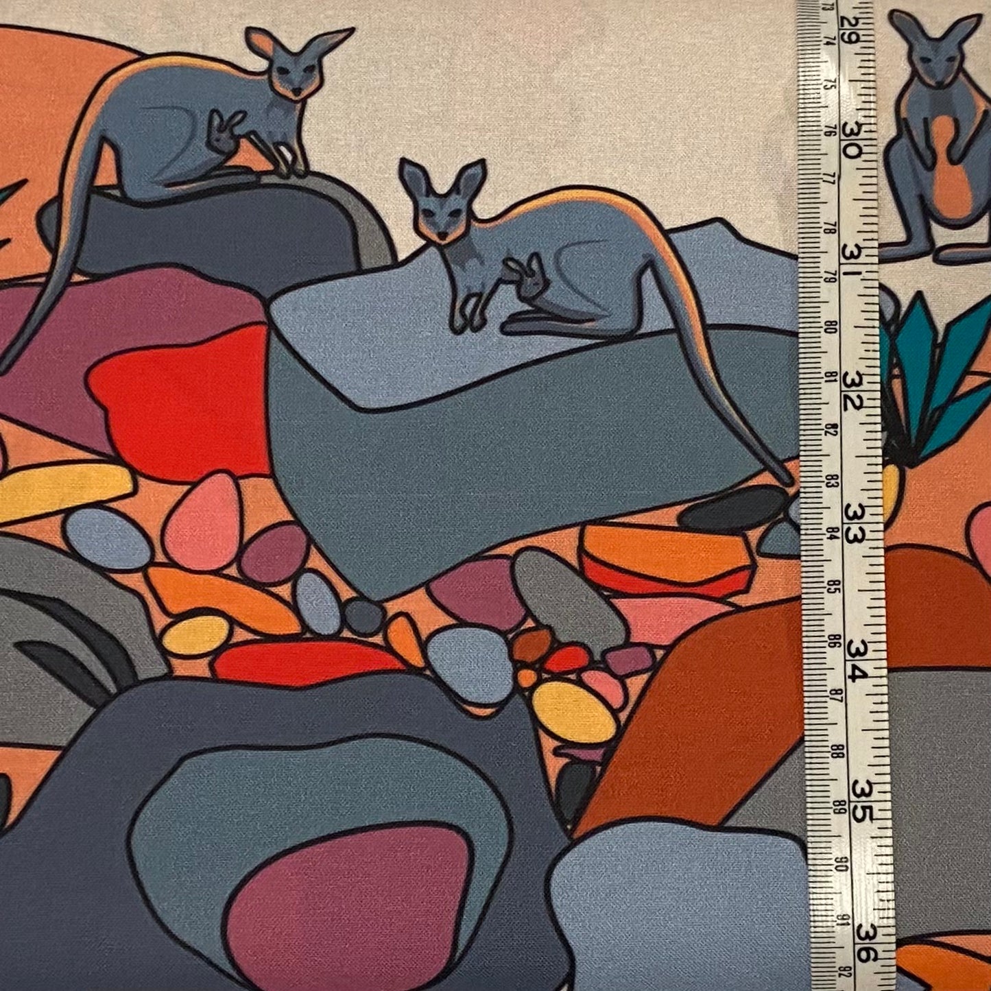 Where’s Wallaby? - ochre tones