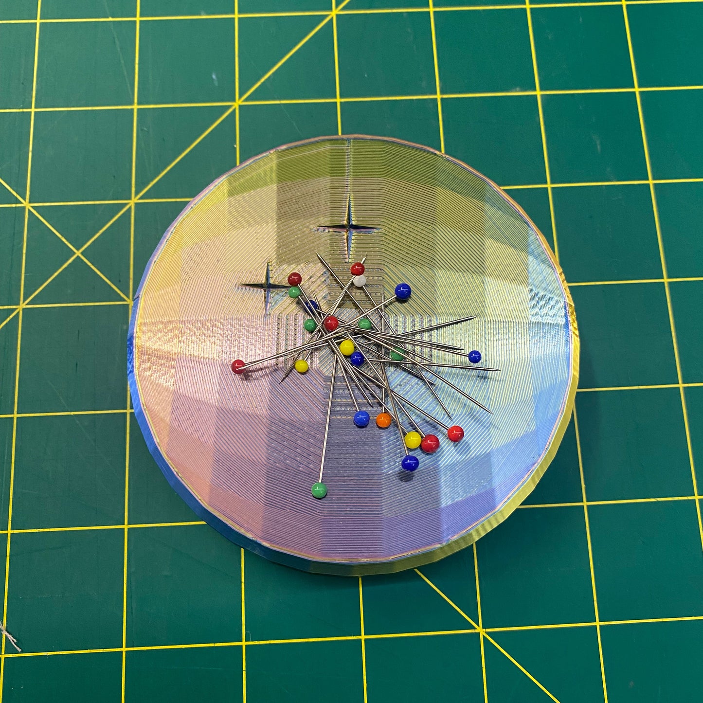 Disco Ball Magnetic Pin Cushion