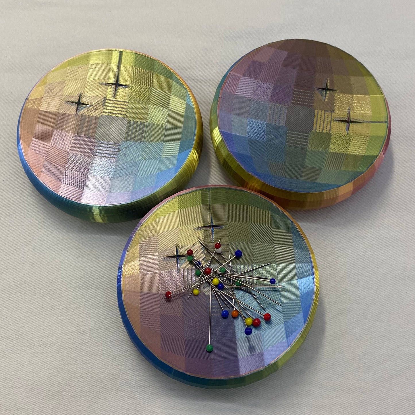 Disco Ball Magnetic Pin Cushion