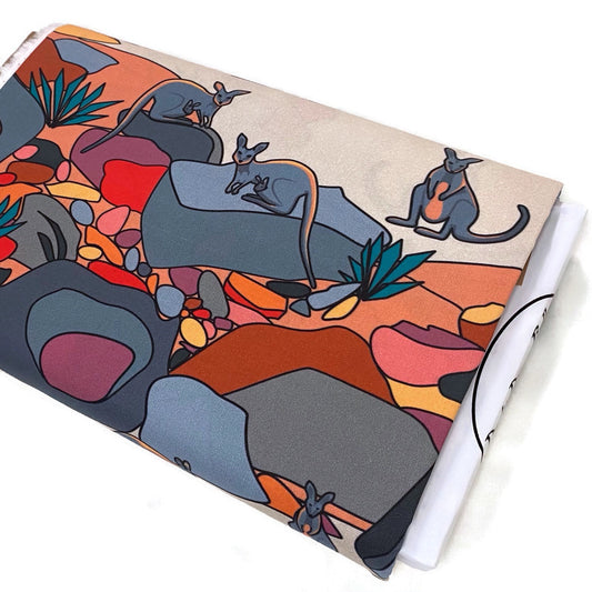 Where’s Wallaby? - ochre tones