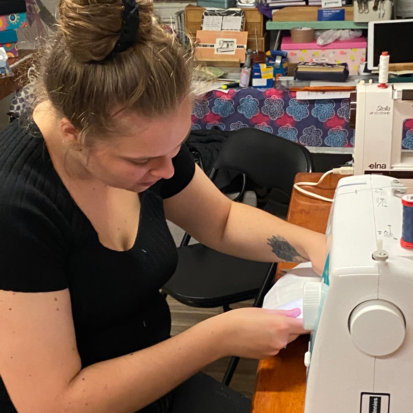 Custom Beginner Sewing Class for two (1.5 hours)