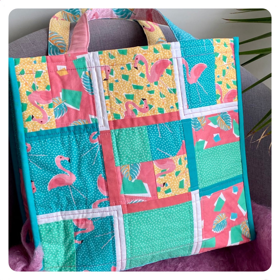 Kit: Flamingo Tote Bag