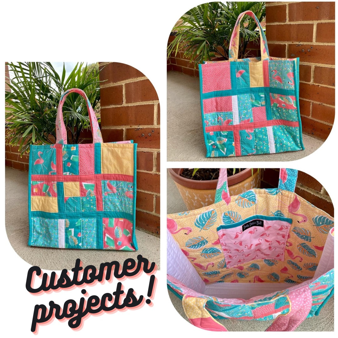 Kit: Flamingo Tote Bag