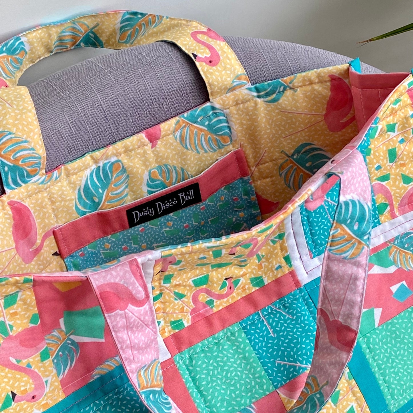 Kit: Flamingo Tote Bag